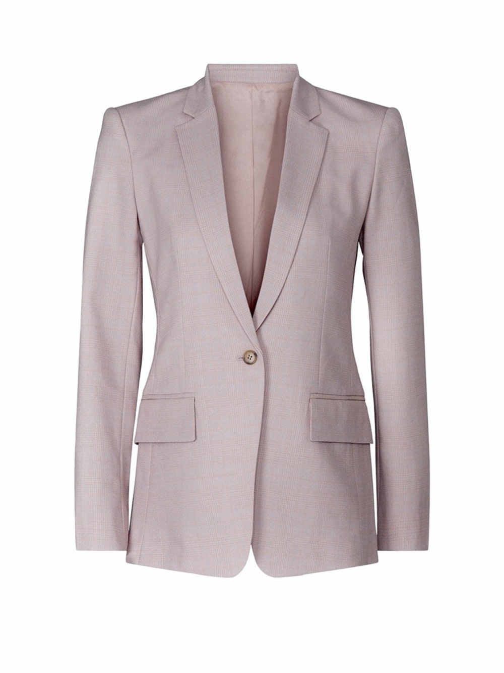 Club Monaco Borrem Plaid
Blazer in Vintage Rose / Dusty Mauve